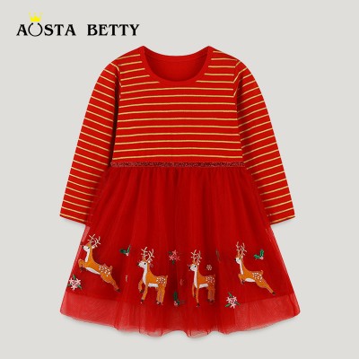 Платье для девочки хлопок 0.2кг Aosta Betty, zak119-1445