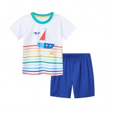 Комплект для мальчика футболка и шорты хлопок 0.2кг Aosta Betty, zak119-2224