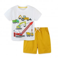Комплект для мальчика футболка и шорты хлопок 0.2кг Aosta Betty, zak119-2104