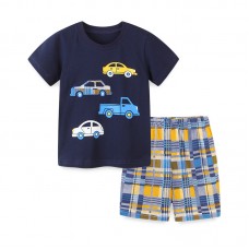 Комплект для мальчика футболка и шорты хлопок 0.2кг Aosta Betty, zak119-2062