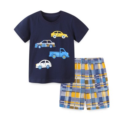 Комплект для мальчика футболка и шорты хлопок 0.2кг Aosta Betty, zak119-2062