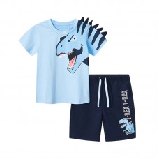 Комплект для мальчика футболка и шорты хлопок 0.2кг Aosta Betty, zak119-23006