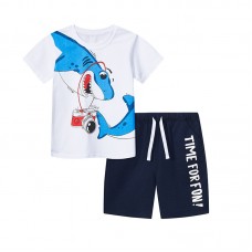Комплект для мальчика футболка и шорты хлопок 0.2кг Aosta Betty, zak119-23003