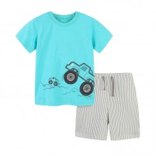 Комплект для мальчика футболка и шорты хлопок 0.2кг Aosta Betty, zak119-21111