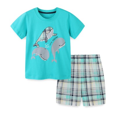 Комплект для мальчика футболка и шорты хлопок 0.2кг Aosta Betty, zak119-2092