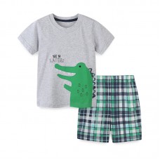Комплект для мальчика футболка и шорты хлопок 0.2кг Aosta Betty, zak119-2086