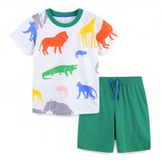 Комплект для мальчика футболка и шорты хлопок 0.2кг Aosta Betty, zak119-2063