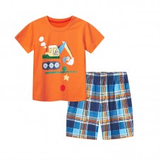 Комплект для мальчика футболка и шорты хлопок 0.2кг Aosta Betty, zak119-2228