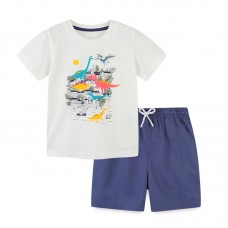 Комплект для мальчика футболка и шорты хлопок 0.2кг Aosta Betty, zak119-2102