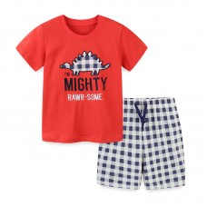Комплект для мальчика футболка и шорты хлопок 0.2кг Aosta Betty, zak119-2050