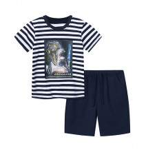 Комплект для мальчика футболка и шорты хлопок 0.2кг Aosta Betty, zak119-23007