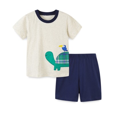 Комплект для мальчика футболка и шорты хлопок 0.2кг Aosta Betty, zak119-2207