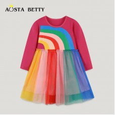 Платье для девочки хлопок 0.2кг Aosta Betty, zak119-1355