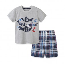 Комплект для мальчика футболка и шорты хлопок 0.2кг Aosta Betty, zak119-2095