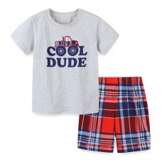 Комплект для мальчика футболка и шорты хлопок 0.2кг Aosta Betty, zak119-2060