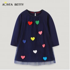 Платье для девочки хлопок 0.2кг Aosta Betty, zak119-1425
