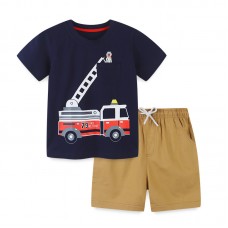Комплект для мальчика футболка и шорты хлопок 0.2кг Aosta Betty, zak119-2101