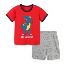 Комплект для мальчика футболка и шорты хлопок 0.2кг Aosta Betty, zak119-2075