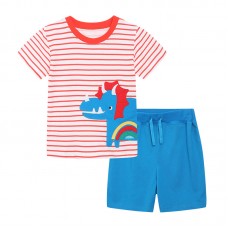 Комплект для мальчика футболка и шорты хлопок 0.2кг Aosta Betty, zak119-2220