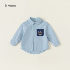 Рубашка для мальчика хлопок 0.3кг M.bang, zak122-QY83040-02