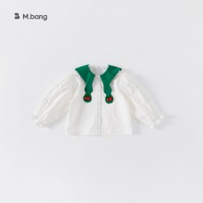 Блузка для девочки хлопок 0.3кг M.bang, zak122-QY22040-01