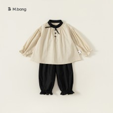 Комлпект для девочки штаны и блуза хлопок 0.4кг M.bang, zak122-QT23079-01