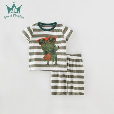 Комплект для мальчика шорты и футболка хлопок 0.3кг Forest kingdom, zak123-210256