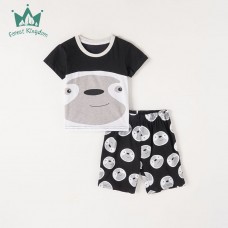 Комплект для мальчика шорты и футболка хлопок 0.3кг Forest kingdom, zak123-210212