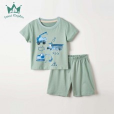 Комплект для мальчика шорты и футболка хлопок 0.3кг Forest kingdom, zak123-210232