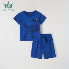 Комплект для мальчика шорты и футболка хлопок 0.3кг Forest kingdom, zak123-210226