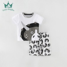Комплект для мальчика шорты и футболка хлопок 0.3кг Forest kingdom, zak123-210213