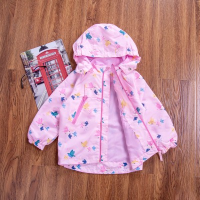 Куртка детская для девочки c капюшоном и подклад шелк TopNav, z135-201904-09