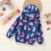 Куртка детская для девочки c капюшоном подклад трикотаж TopNav,202108-01
