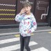 Куртка-ветровка детская для девочки c капюшоном ушки подклад сетка TopNav, z135-201905-02