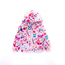 Куртка детская для девочки c капюшоном подклад трикотаж TopNav, z135-201902-01