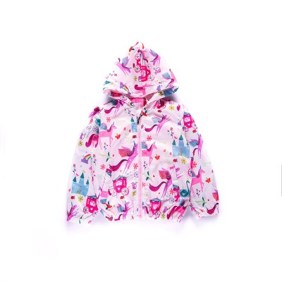 Куртка детская для девочки c капюшоном подклад трикотаж TopNav, z135-201902-02