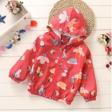 Куртка детская для девочки c капюшоном подклад трикотаж TopNav, z135-2019013-15