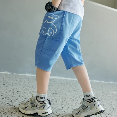 Шорты для мальчика пояс на резинке хлопок, вес 0.15кг Jiurong, z164-K21042-03