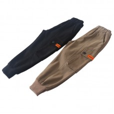 Штаны для мальчика пояс и низ штанины на резинке хлопок вес 0.3кг Jiurong, z164-K20060-02
