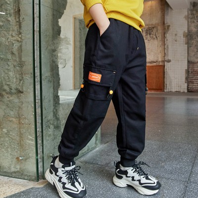 Штаны для мальчика пояс и низ штанины на резинке хлопок вес 0.3кг Jiurong, z164-K21049-01