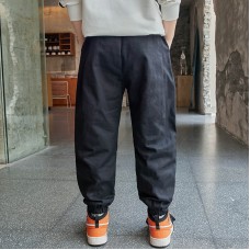 Штаны для мальчика пояс и низ штанины на резинке хлопок вес 0.2кг Jiurong, z164-K21055-01