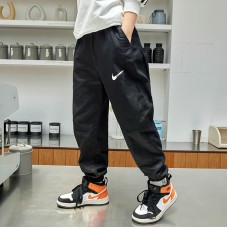 Штаны для мальчика пояс и низ штанины на резинке хлопок вес 0.2кг Jiurong, z164-K21055-01