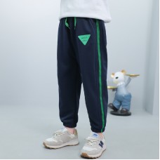 Штаны для мальчика пояс и низ штанины на резинке хлопок-трикотаж вес 0.3 кг Jiurong, z164-K70005-02