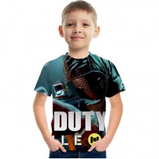 Футболка детская с принтом 3D Call of Duty, z175-XCDM-TZ-27