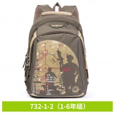 Рюкзак школный 32х18х40см 1-6 класс вес 0.8кг Grizzly, z181-RA-775-1-3