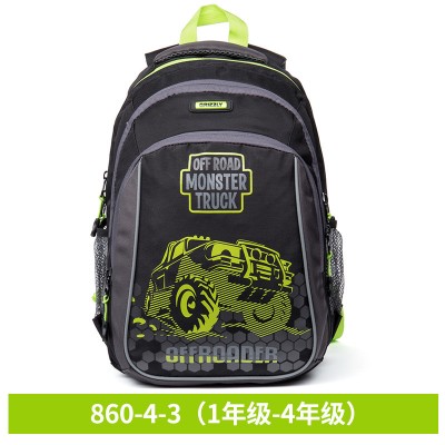 Рюкзак школный 27х20х41см 1-4 класс вес 0.9кг Grizzly, z181-RB-860-4-3