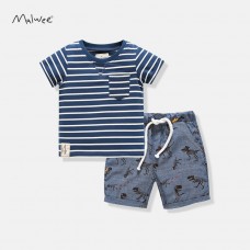Комплект для мальчика футболка и шорты хлопок 0.3кг Malwee, zak184-2316
