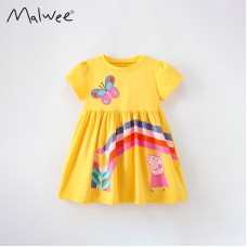 Платье для девочки хлопок 0.3кг Malwee, zak184-8271
