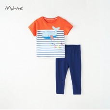 Комплект для мальчика футболка и штаны хлопок 0.3кг Malwee, zak184-6321