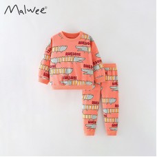 Комплект для мальчика кофта и штаны хлопок 0.3кг Malwee, zak184-8379